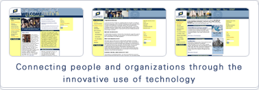 Connecting People and organzations through the innovative use of technology